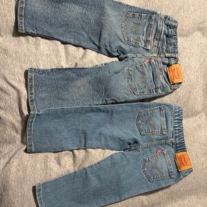 Toddler kids pair of Levi jeans